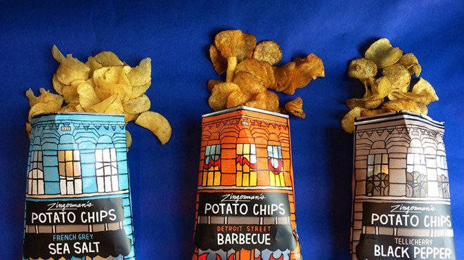 Zingerman's new lines of potato chips.