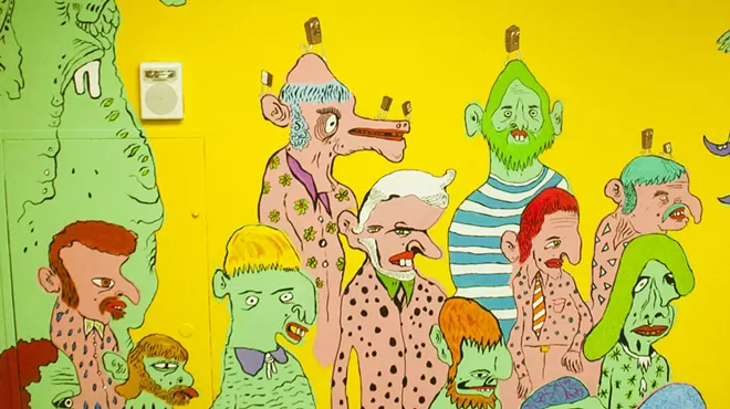 Image: Check out Jimbo Easter's weird and amazing new Bon Bon Bon mural