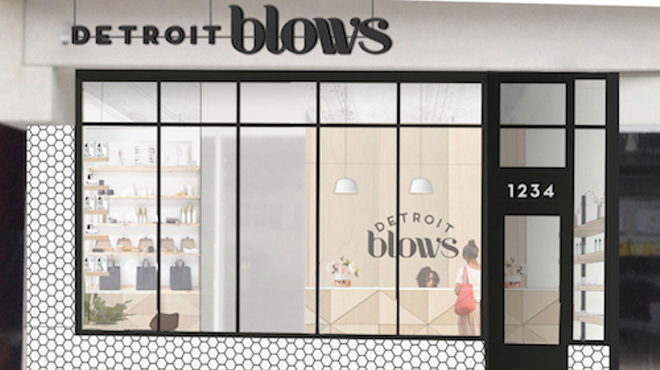 Did the new blow-dry bar have to be named 'Detroit Blows'?
