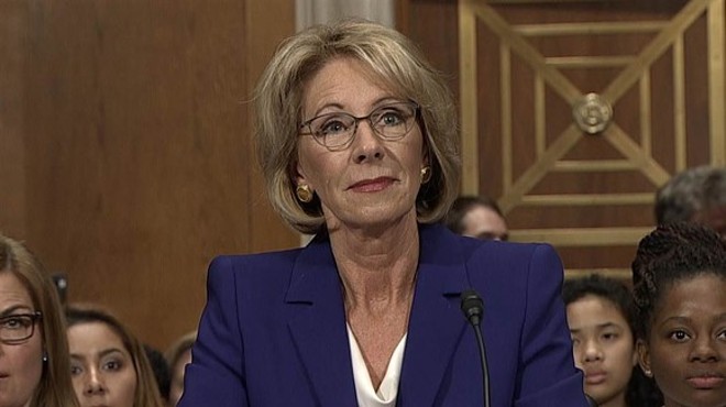 Betsy DeVos said she's not a 'numbers person' and we're honestly not shocked