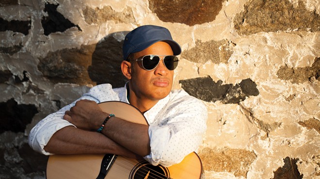Don't miss 'Bad Ass and Blind' guitarist Raul Midon at Jazz Cafe Friday, April 14