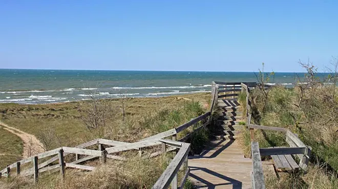 New Buffalo Beach.