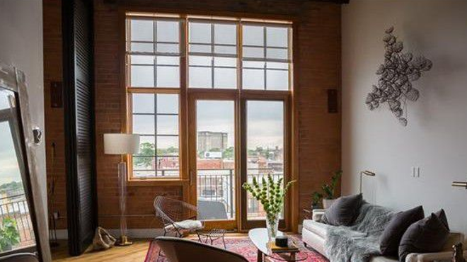 This 1,500 square foot Corktown loft is selling for $695,000.