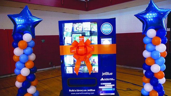Free vending machines installed to combat Detroit book deserts