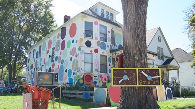 The Heidelberg Project's "Polka Dot House."