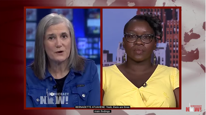 Amy Goodman interviews Bernadette Atuahene on 'Democracy Now' this week.