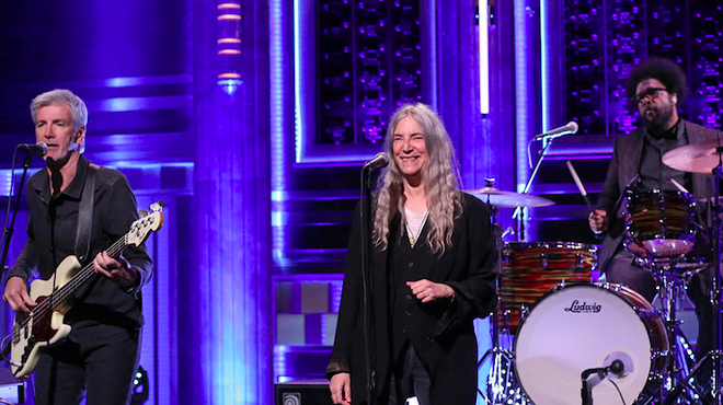 Patti Smith and her children performed on 'Fallon' last night