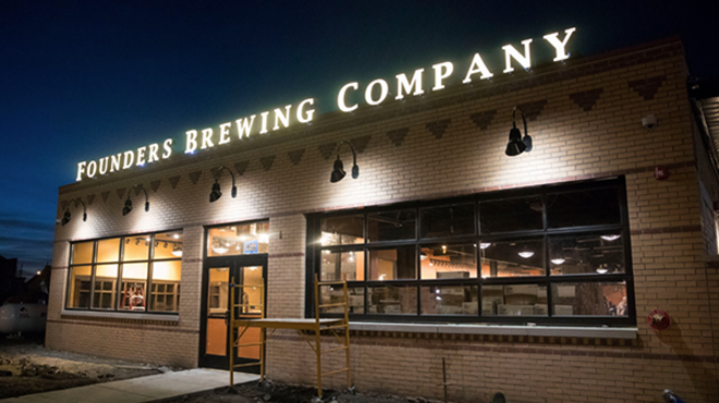 Founders Brewing Co. opens its Detroit location today