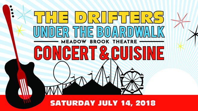 The Drifters Live at Meadow Brook Theatre’s Concert & Cuisine Benefit