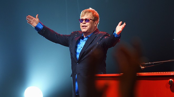 Elton John will perform at Little Caesars Arena on Friday, Oct.  12.
