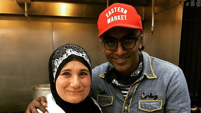 Celebrity chef Marcus Samuelsson made a stop in Dearborn this weekend