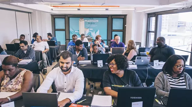 Image: A free software coding bootcamp is available to Detroit residents