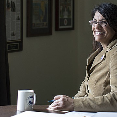 Image: Rashida Tlaib keeping it real