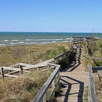 New Buffalo Beach.