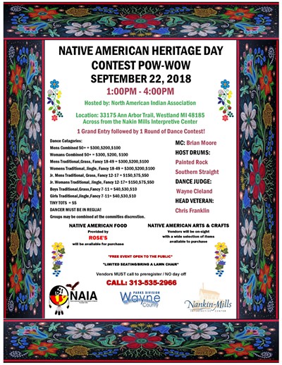 Native American Heritage Day Contest Pow-Wow