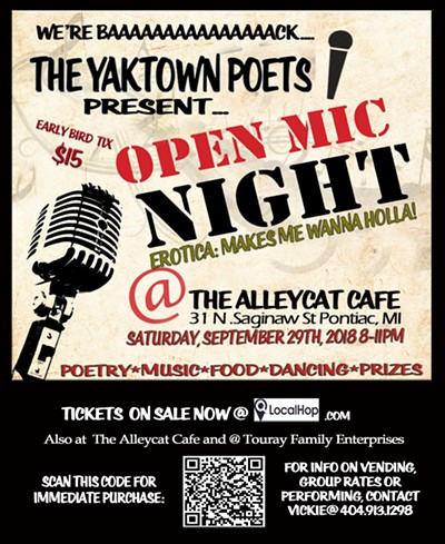 Yaktown Poets: We're Baaaaaaaaack!