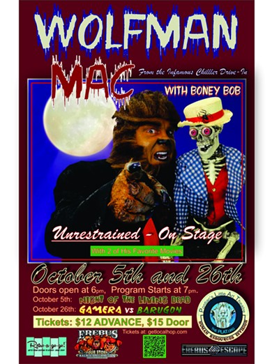 Wolfman Mac is BACK with Scary Movie Night!