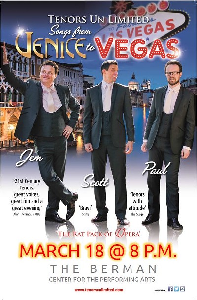 Tenors Un Limited: From Venice to Vegas