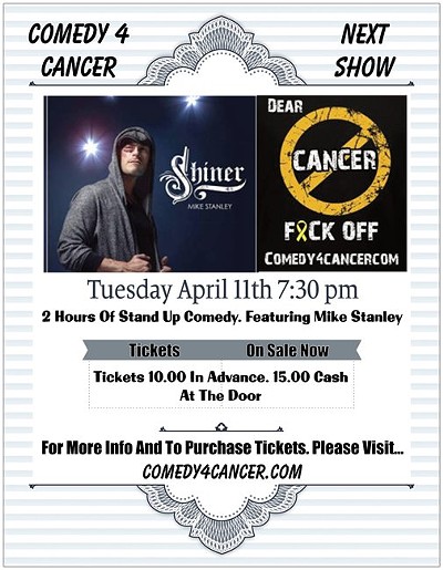 Comedy 4 Cancer Presents "Dear Cancer F-Off"