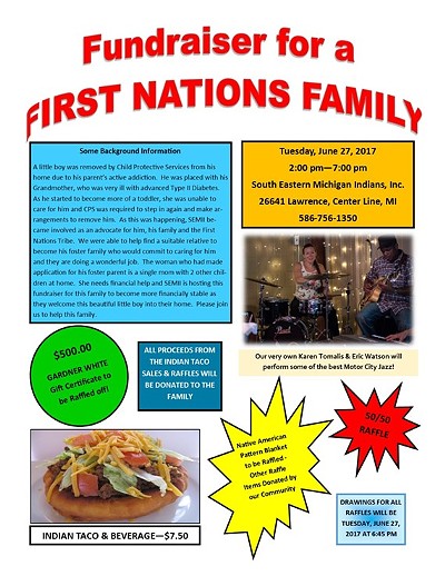 Fundraiser for a First Nations Family