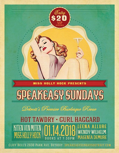 Speakeasy Sunday January Revue