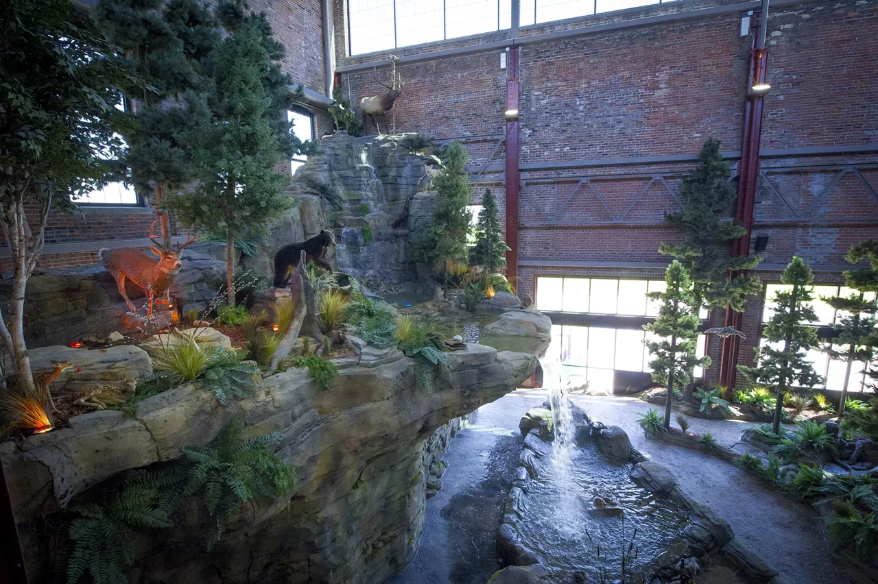 Outdoor Adventure Center - 1801 Atwater, Detroit 844-622-6367 - For generations Detroiters have ventured up north to enjoy the beauty of Michigan&#146;s summers. The Outdoor Adventure Center brings a taste of that experience to Detroit&#146;s riverfront with exhibits and simulators that showcase the full range of Michigan&#146;s outdoor activities.