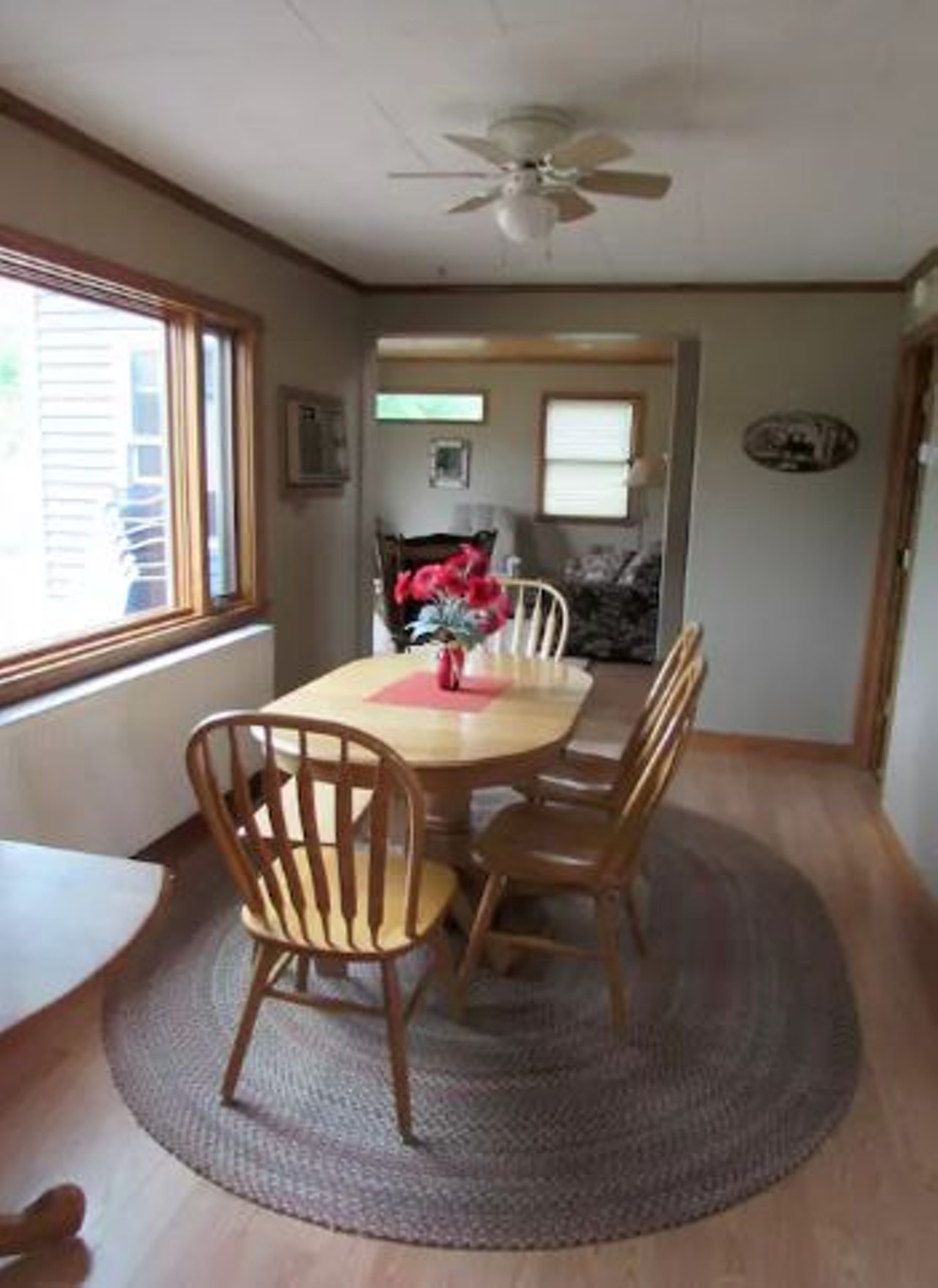 Cadillac, Michigan 
Average nightly rate: $127
With the ability to accommodate a large crowd or a couple, this cottage is the perfect family-friendly environment. The quiet location sits directly behind the lake on a relaxing deck that allows you experience the calm surroundings with ease. 
