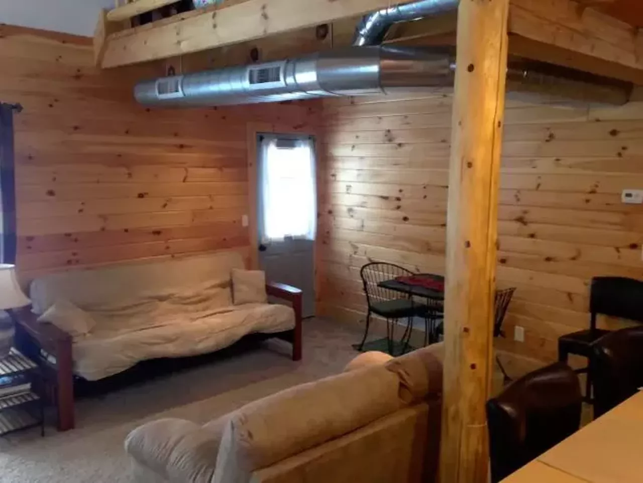 Baldwin, Michigan Average nightly rate: $125 This cottage is simply beautiful! The newly constructed cottage incorporates a rustic and modern feel, not to mention it&#146;s super spacious. There are plenty of rivers and lakes within walking distance, this is the perfect place for a getaway with friends or a quick vacation trip before the kids go back to school!