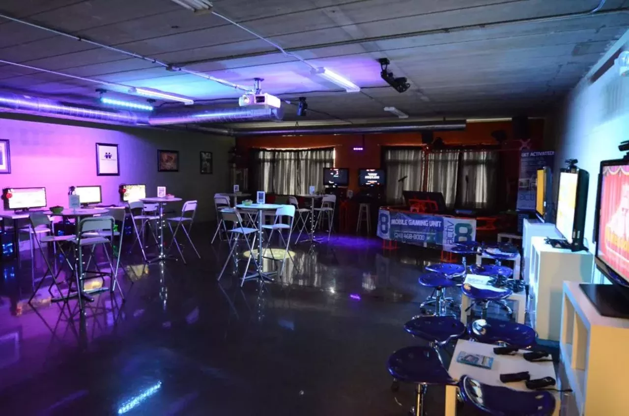  For the true gamer: activ8 
366 Hilton Rd, Ferndale, MI 48220 
Not your average bar, activ8 actually terms itself a gaming lounge, and rightfully so. With several PS4s, Xbox Ones, WiiUs and high end gaming PCs, this is the place to go if you are really serious about gaming out in style. Make sure to bring some friends, too- entry is only by reservation, and large parties are encouraged.&nbsp; Although the bar component isn't the main focus, it's serviceable and certainly won't disappoint. Neither will the cool, futuristic interior accentuating the different game stations. Need a break from the screen? No problem. activ8 also features foosball, a full poker table, live music, board games and more. 
Photo Credit: activ8 (Facebook)