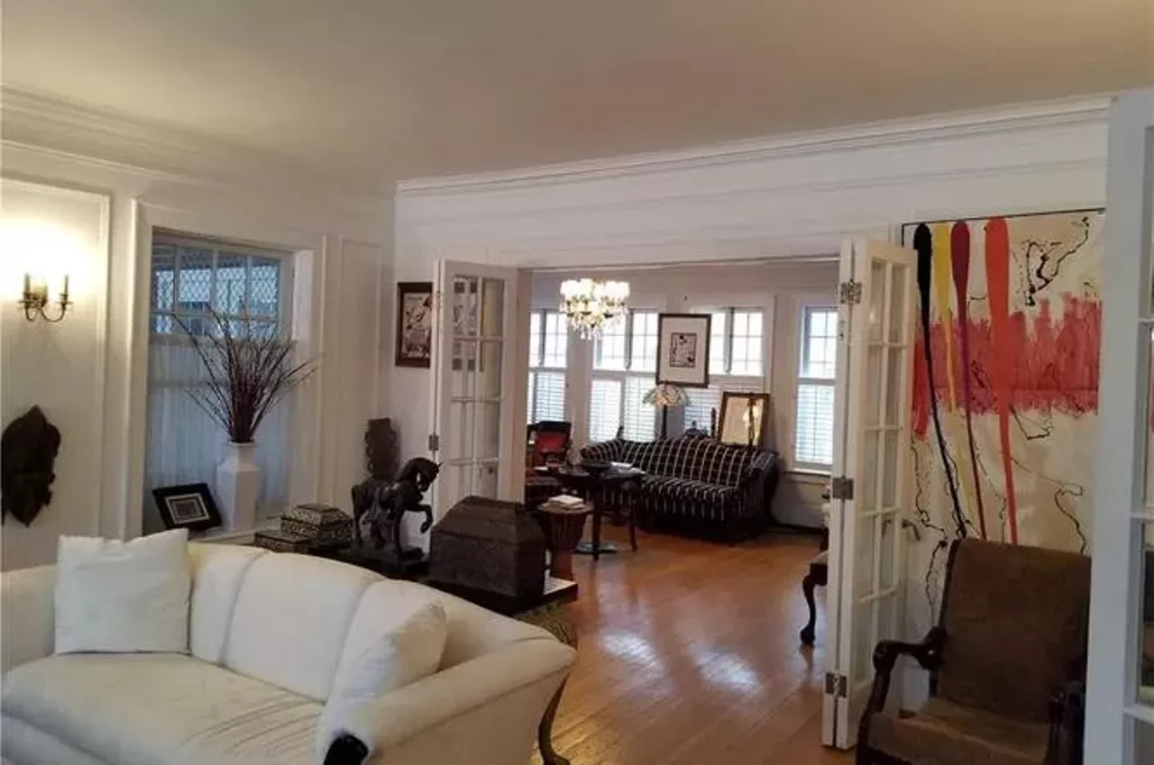  736 Chicago Blvd N. Detroit, MI 48202; $650,100 Boston-Edison Historic District, six beds, four baths, 5,100 sqft. Pictured: living space Photos via Angela Jackson, EXP Realty LLC-Troy