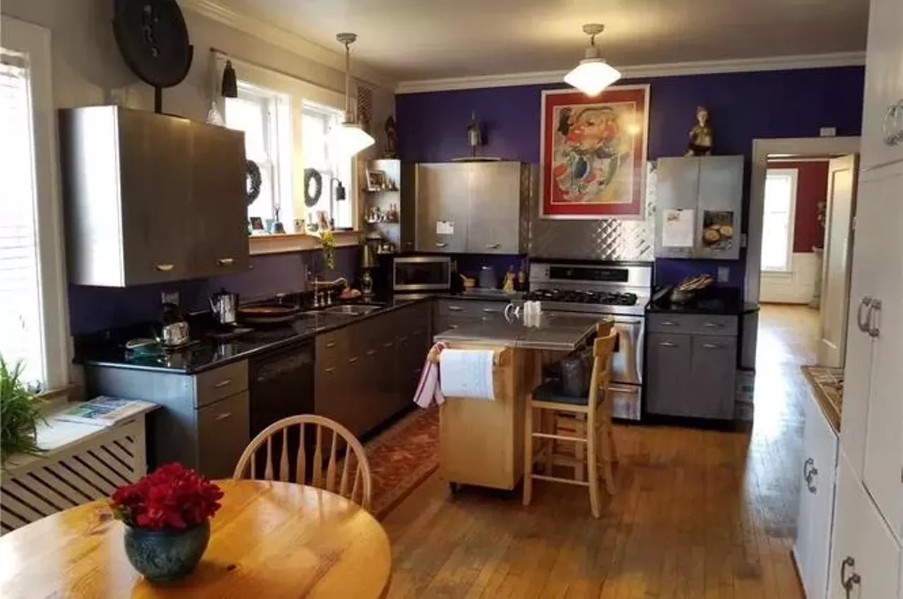  736 Chicago Blvd N. Detroit, MI 48202; $650,100 Boston-Edison Historic District, six beds, four baths, 5,100 sqft. Pictured: kitchen Photos via Angela Jackson, EXP Realty LLC-Troy