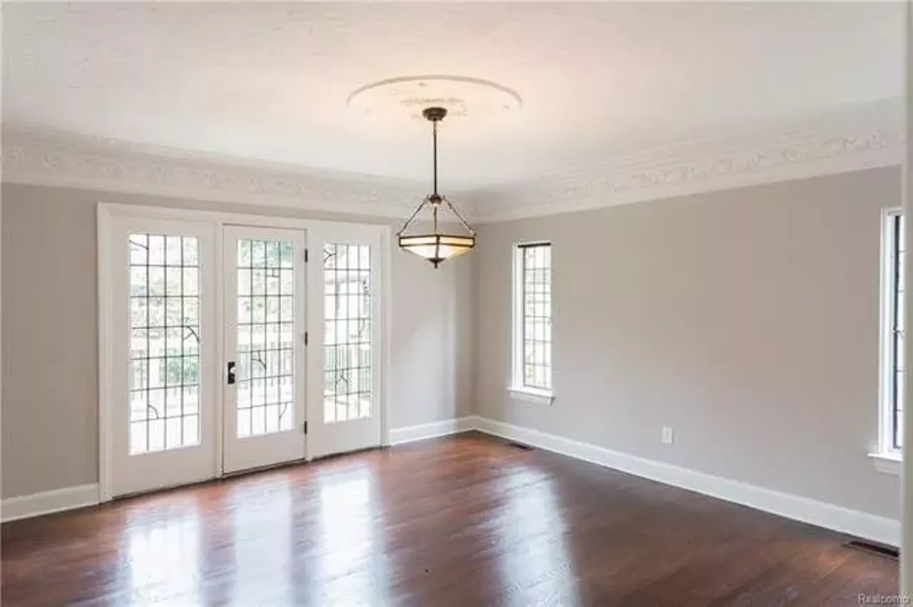 3290 Sherbourne Rd, Detroit, MI 48221. $499,999 Sherwood Park, six beds, 3 baths, 5,300 sqft. Pictured: living room Photos via Source Realty Management Group