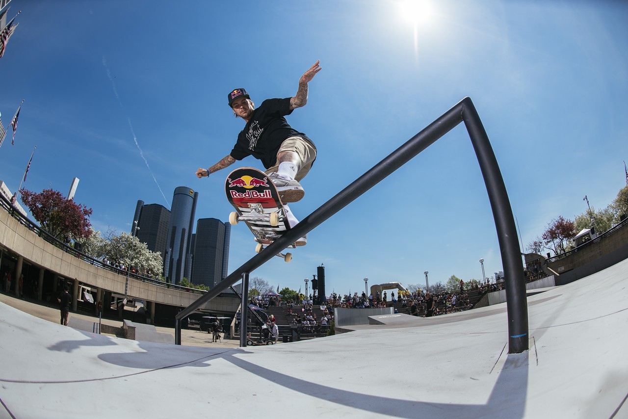 Sat-Sun, May 14-15 - 
Red Bull Hart Lines
@ Hart Plaza - 
Skateboarder Ryan Sheckler is the mastermind behind this epic alternative sporting event. Detroit&#146;s iconic park, Hart Plaza, will be transformed into one gigantic skatepark with an innovative and one-of-a-kind course layout and format. Twenty-five of the world&#146;s best skateboarders will compete, with the final rounds broadcast live on Red Bull TV. This year participants will include Felipe Gustavo, Ryan Decenzo, and 2015 Red Bull Hart Lines winner, Curren Caples, along with Sheckler himself. 
Gates open at 1 p.m.; 1 Nelson Mandela Dr., Detroit; redbull.com/hartlines.