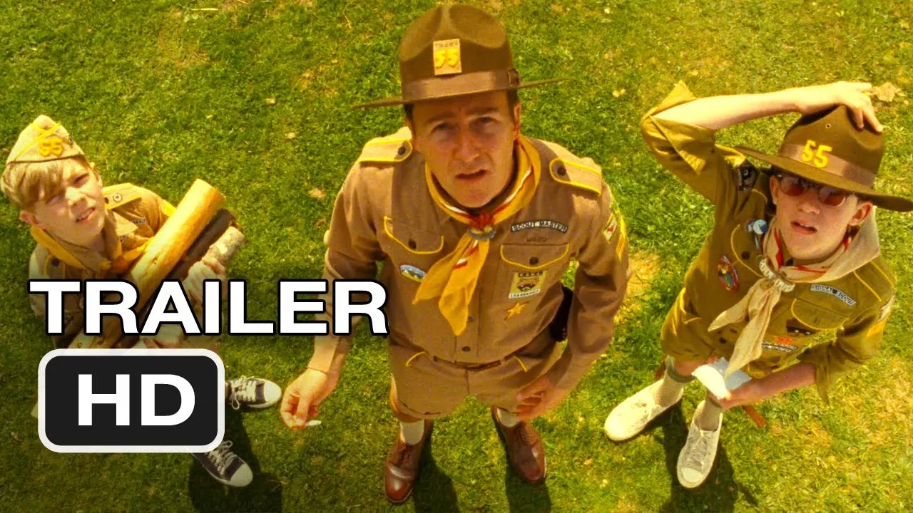 Moonrise Kingdom Nothing can beat a great Wes Anderson flick. There&#146;s a certain style that his movies possess -- from the cinematography to the wardrobe. Moonrise Kingdom is a perfect example of how Wes blends his own style and creativity with an amazing group of actors like Frances McDormand and Bill Murray. The movie follows a young boy scout and a young girl as they escape the real world and try to live in the woods. It has that great growing up story that makes you feel all warm inside.
