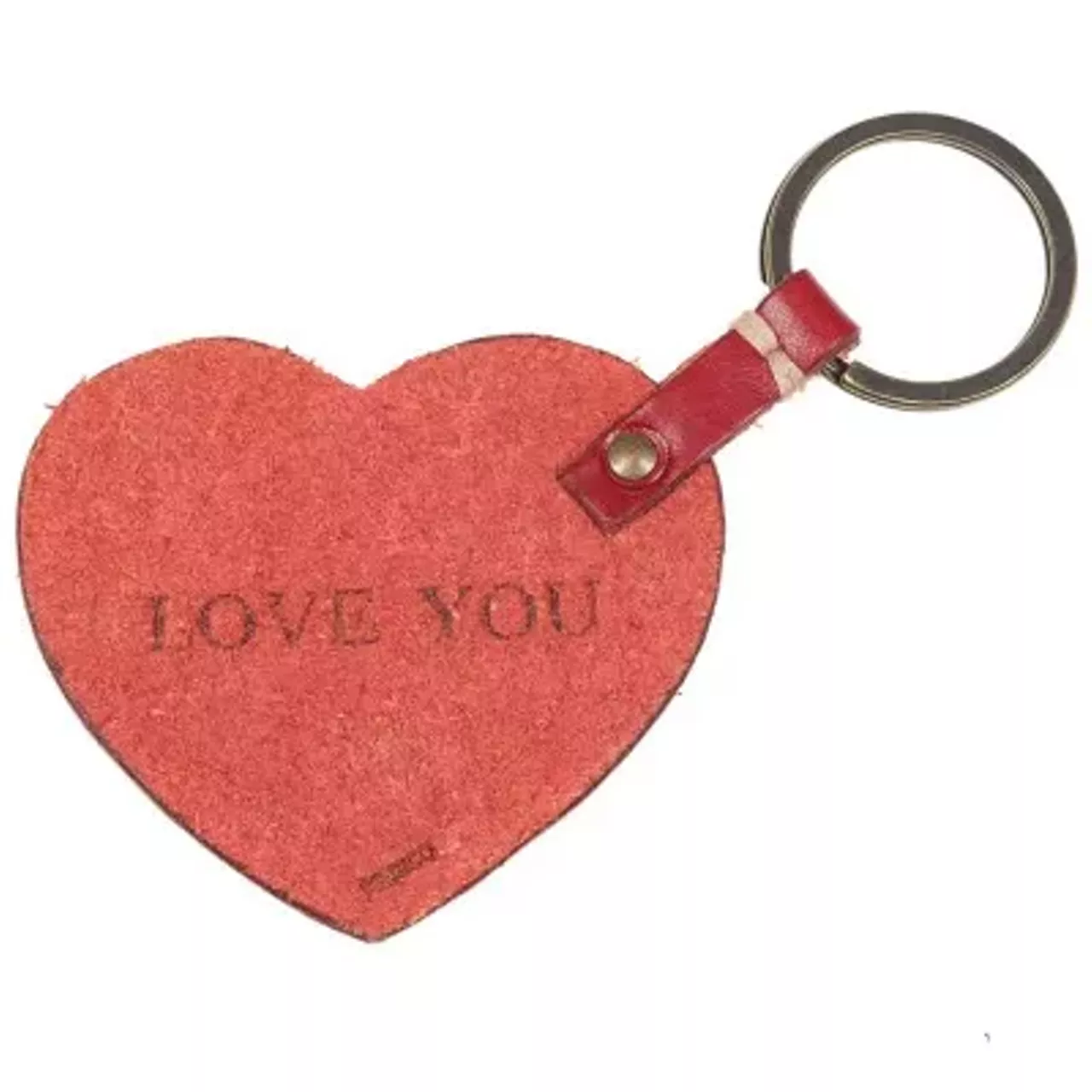 Love you heart keychain -- So you can remind him how much you care every time he looks at his keys. There are also ones that say &#147;Bite Me&#148; if that&#146;s more your style. $30 (Will Leather Goods)