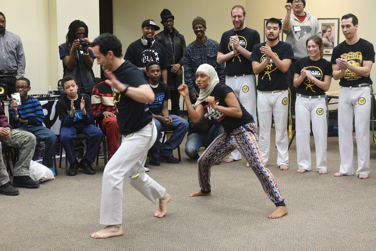 Artists from the Michigan Center for Capoeira