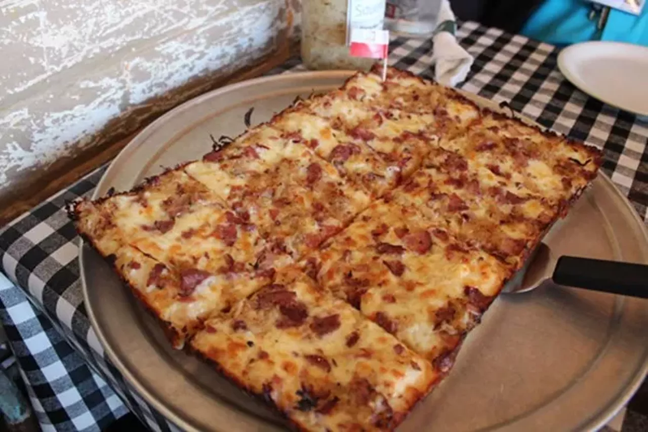 Detroit Style pizza You can keep your thin and floppy slices, New York. And Chicago? Well, &#147;Chicago-style&#148; is just another term for &#147;no thanks.&#148; If you were to move away from Detroit, we guarantee you would long for the crisp, thickness of Buddy&#146;s or Jets because Detroit-style is more than a slice, it&#146;s a way of life. This square-shaped delight puts the crust front and center and that&#146;s how we like it. Photo courtesy of Buddy&#146;s Pizza 