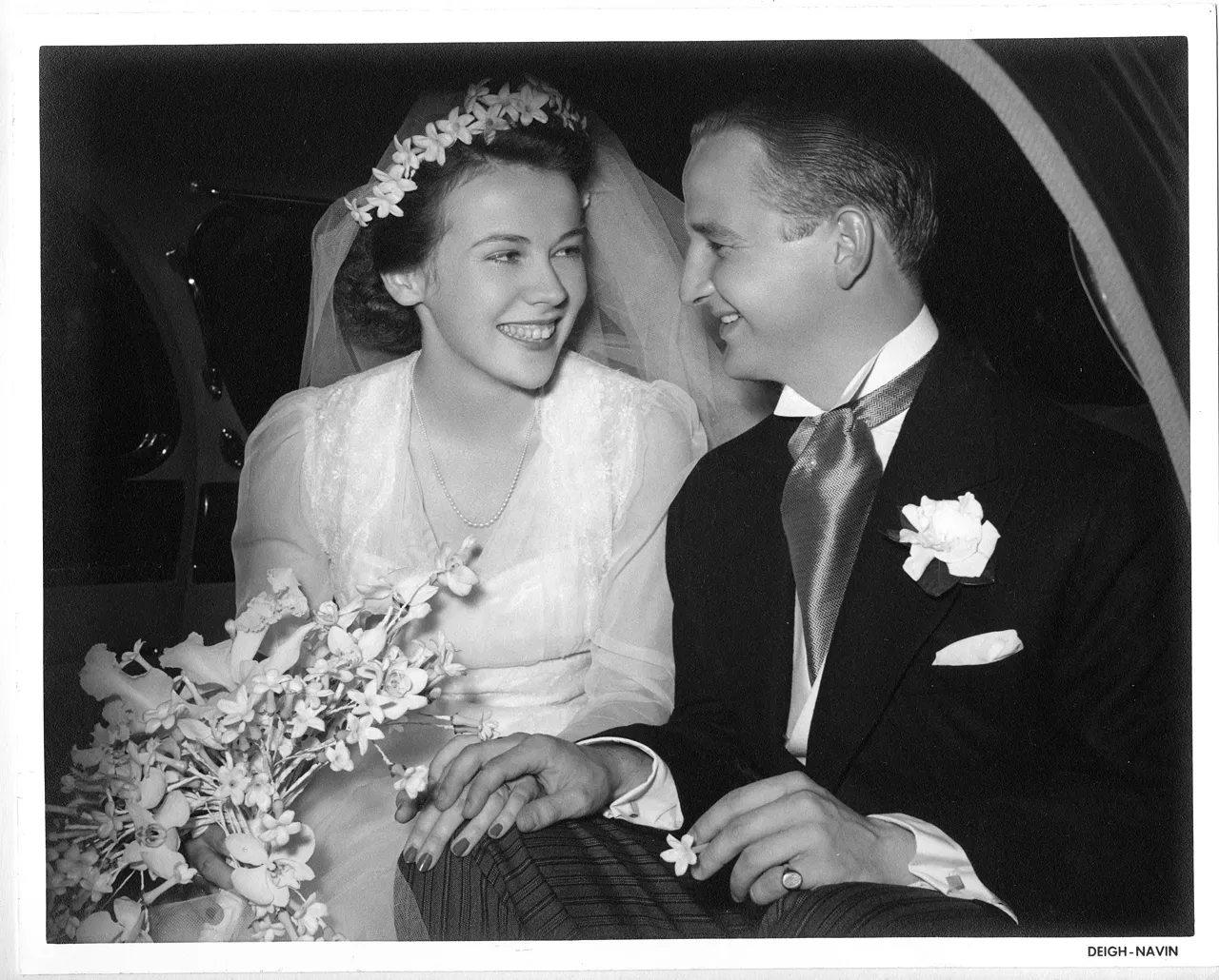 Edith McNaughton and Benson Ford. 1941.