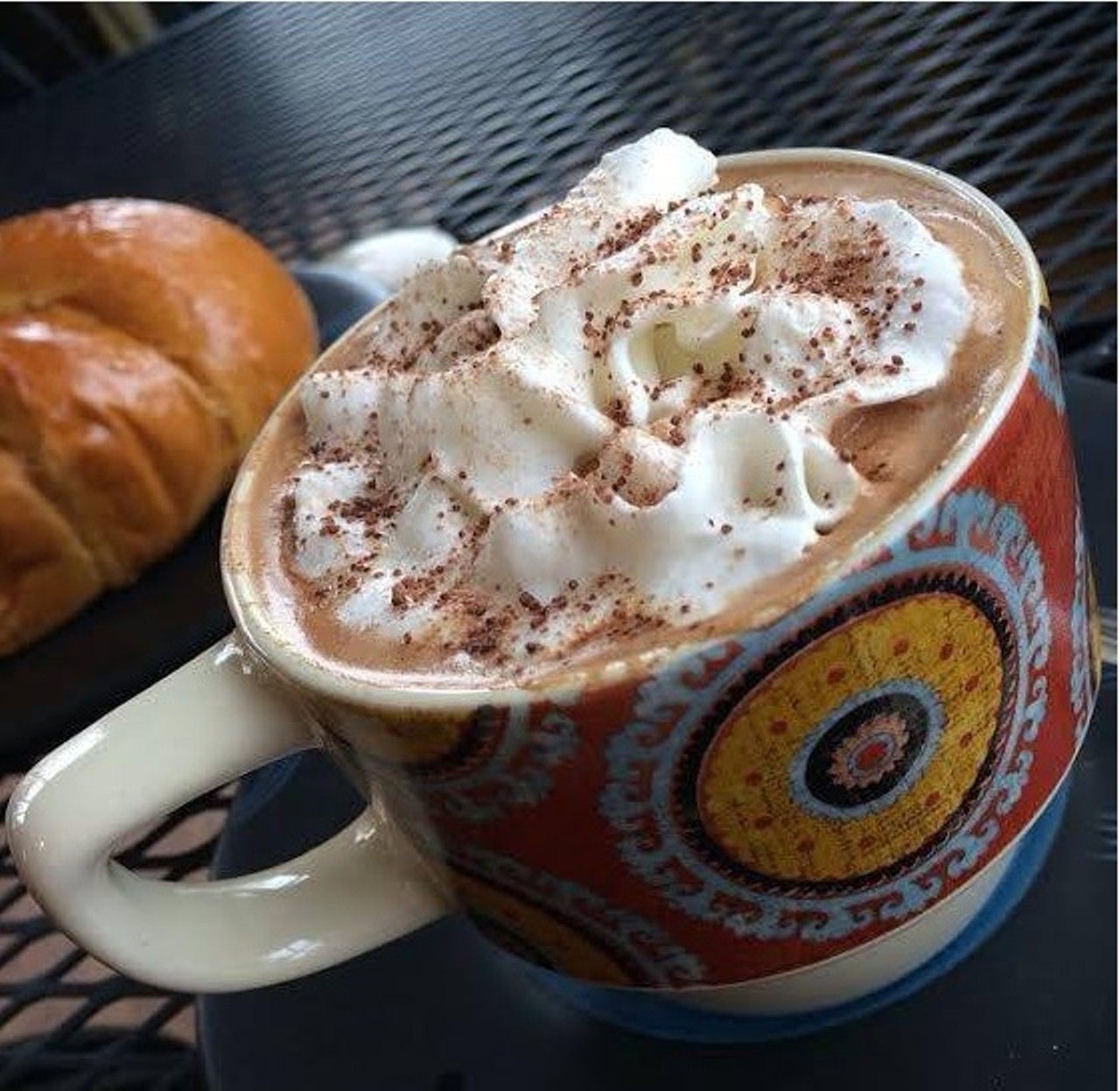 Cafe Con Leche - 4200 W. Vernor, Detroit - 313-554-1744 - With a Latin-infused menu, Cafe Con Leche goes beyond the familiar with cinnamon-spiced Mexican hot chocolate and other rich hot chocolate drinks. $2.45-$4. (Photo via Facebook, At Cafe Con Leche)