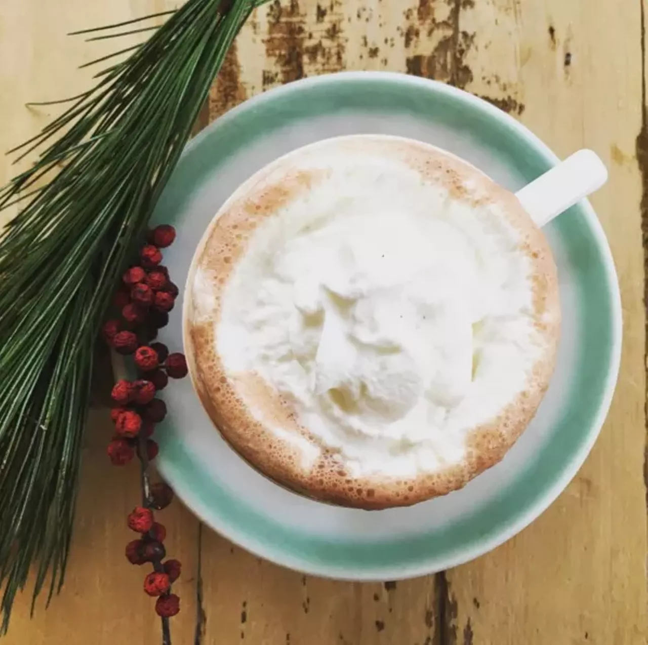 Rose&#146;s Fine Food - 10551 E. Jefferson, Detroit; 313-309-7947 - Organic cocoa, fresh whipped cream, and locally sourced milk make the hot chocolate at this celebrated neighborhood diner stand out from the crowd. (Photo via Instagram, Rose&#146;s Fine Food)