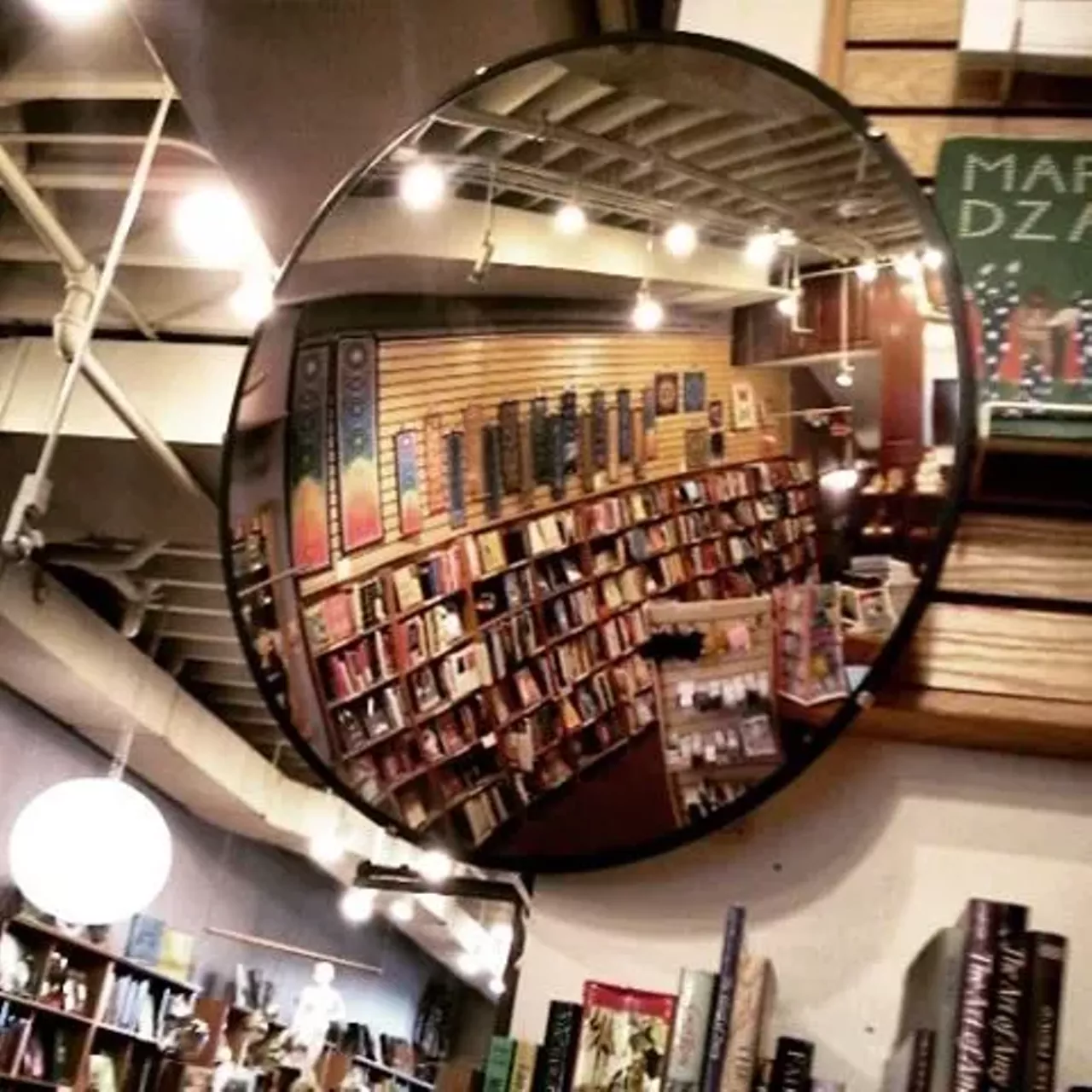 Crazy Wisdom Another Ann Arbor mainstay, Crazy Wisdom&#146;s been going strong since 1982. The bookstore is a center of information in the subjects of holistic health, bodymind therapies, psychology, Buddhism, alternative spiritual practices, spiritual development and consciousness. While you&#146;re perusing their shelves, you can also grab a great cup of one of the over 100 varieties of tea (or coffee or specialty drink, plus appetizers, entrees, dips, delectable desserts and treats.) 114 S Main St, Ann Arbor, 734.665.2757. (Photo credit: crazywisdombookstore on Instagram)