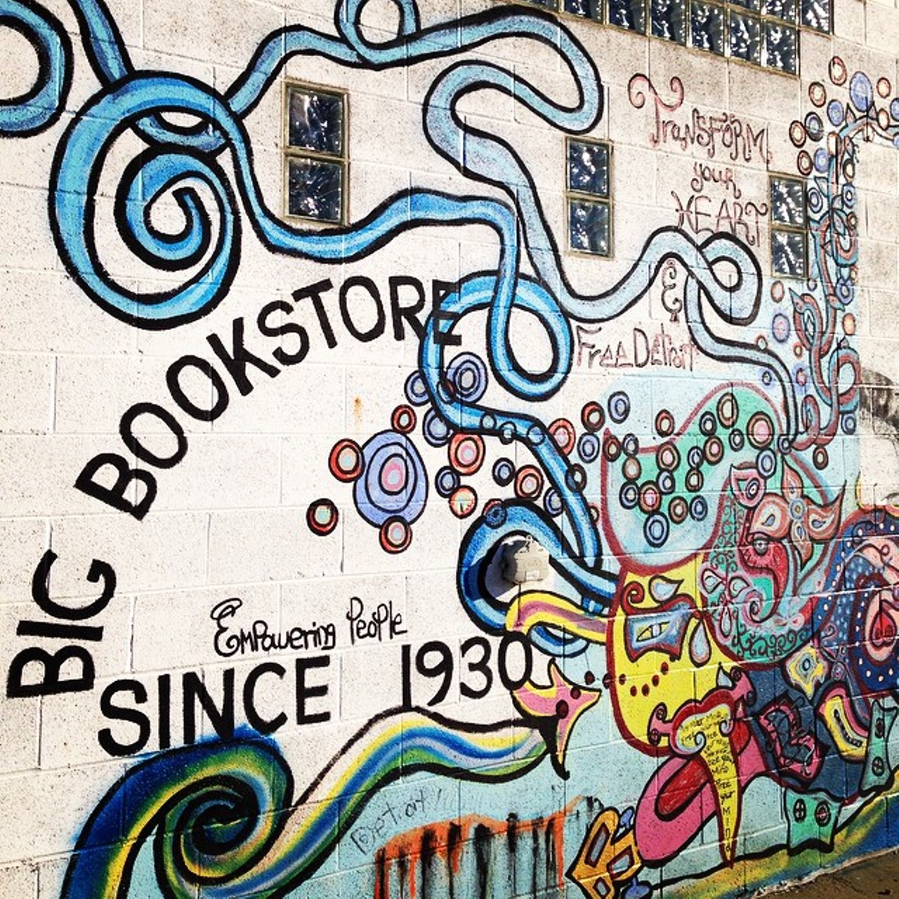 Big Book Store
The oldest continually operating bookstore in Detroit, the Big Book Store earned its name in another era. It changed locations and owners over the years before finding a permanent home in Midtown and becoming the smallest of the three bookstores owned by John King. 5911 Cass, Detroit. (Photo credit: krn_grl on Instagram)