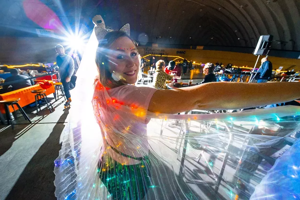 Skate N' Dance Haunted Circle Sat., Oct. 31, 6 p.m.-midnight; Lexus Velodrome, 601 Mack Ave., Detroit; 313-265-6725; eventbrite.com ; Tickets are $25-$30, children under 17 are free with an adult and private booths are available for $200. This year may have spun wildly out of control but you can lace up, dress up, and embrace the chaos at Skate N&#146; Dance Haunted Circle at Detroit&#146;s Lexus Velodrome. The event is billed as both adult and kid-friendly (though it is 21+ after 9 p.m.) and is fit for skaters of all experience levels. Throughout the night, skaters &#151; who should absolutely be in costume &#151; can partake in spook n&#146; skate, a track race light show, break skate, and a costume contest with a cash prize. Photo courtesy of Skate N&#146; Dance by Alex Hancook
