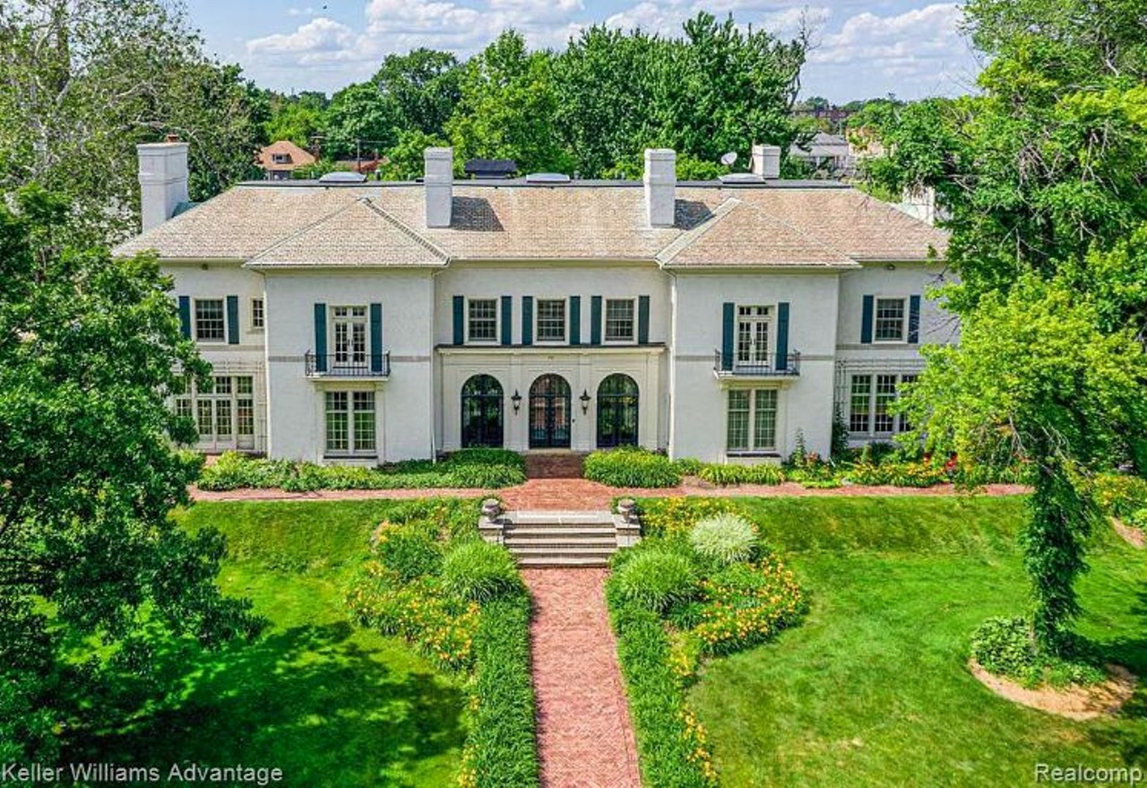 Koi Adventure
$3,250,000
70 W. Boston Blvd.
Detroit&#146;s famous Kresge mansion is up for sale for the first time in 25 years. This 20,000-square-foot home was built on a palatial scale, with 14 bedrooms and six full bathrooms in the main house (the carriage houses contain another three bedrooms and two baths). A solarium, koi ponds, gazebo, and billiards room with harlequin marble floors are among the attractions of this majestic residence.&nbsp;
Photo via Zillow