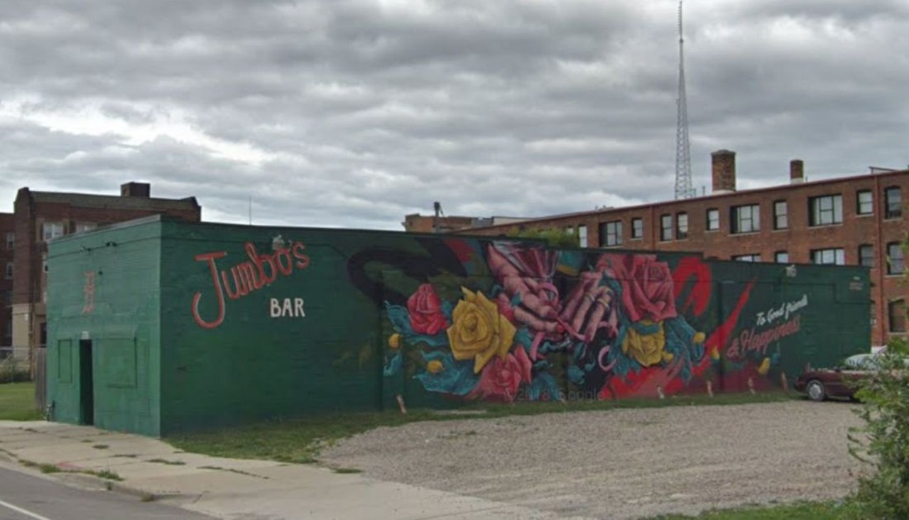 Jumbos3736 Third St., DetroitThough it has yet to be proven by science, we&#146;re pretty sure Jumbo&#146;s invented fun. The Cass Corridor dive bar has likely been around longer than you have, but it has yet to lose its sense of whimsy (the cheap drinks certainly contribute). After you buy your Stroh&#146;s, you&#146;re sure to find fellow dog-lovers at the patio.
Photo via GoogleMaps