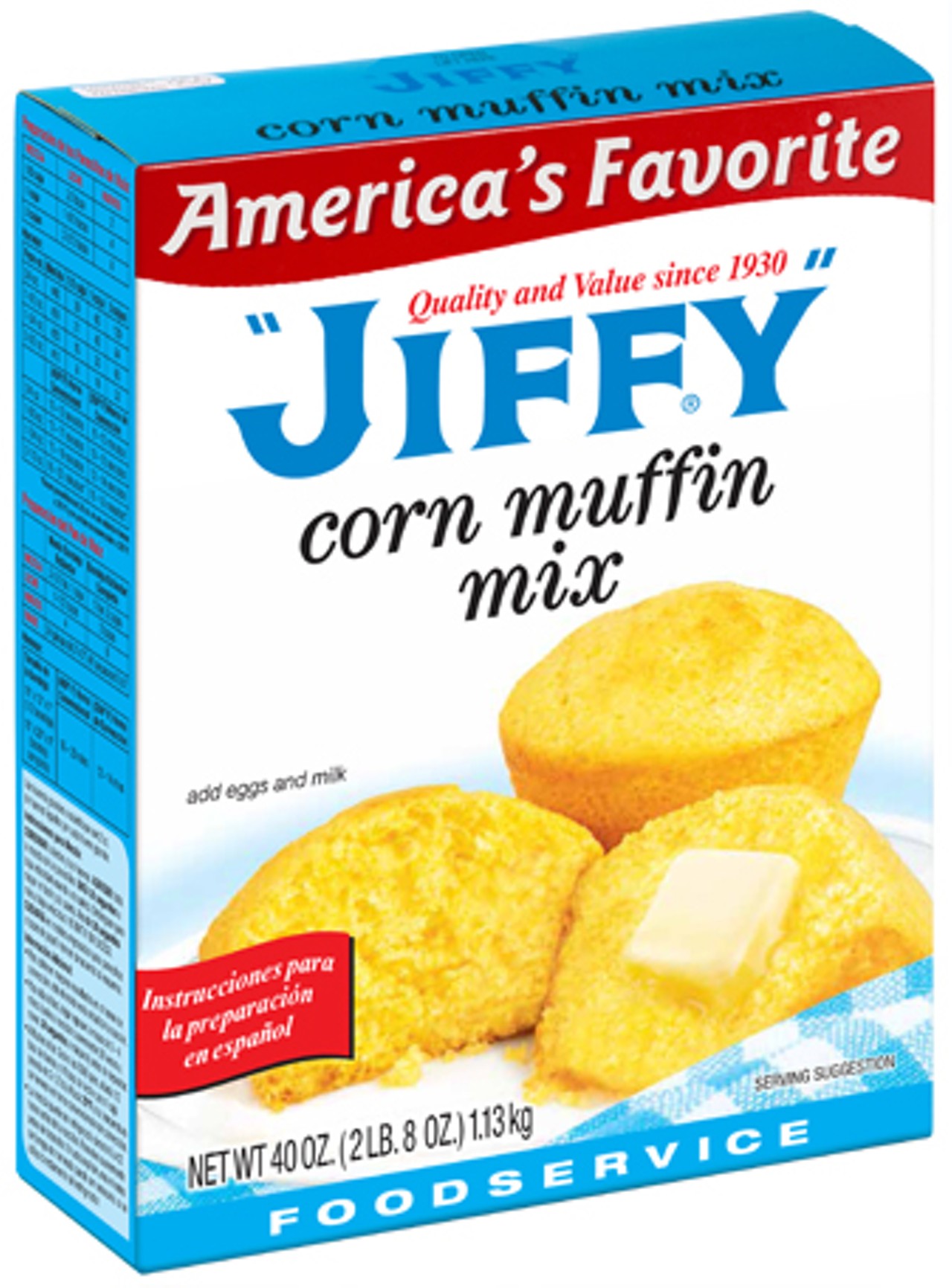 Jiffy Muffin Mix (photo via Facebook)
