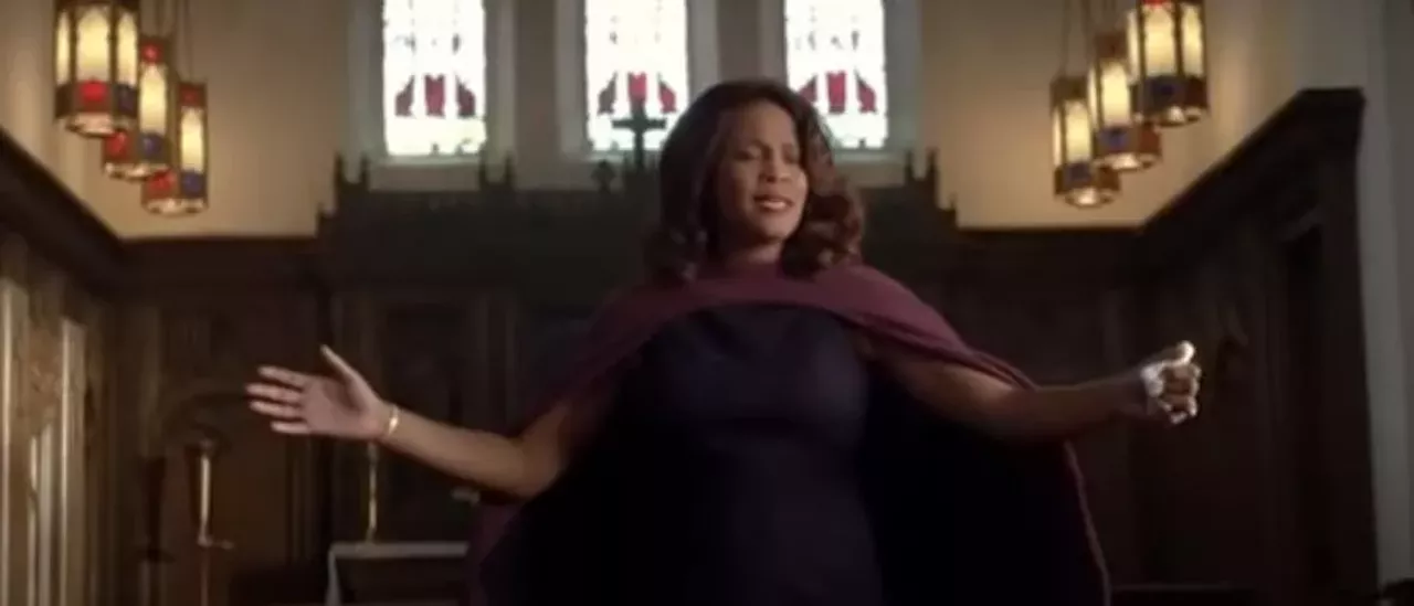 Sparkle (2012) Iroquois Avenue Christ Lutheran Church 2411 Iroquois St., Detroit Some movies stand out because of the storytelling while others hold a special place in our hearts because of the cast. In the case of 2012's Sparkle (a remake of the 1976 film of the same title), the reason we care is because of one very special person: Whitney Houston. The film, which was shot in Detroit also took place in Detroit, would mark Houston's final big-screen appearance. Houston, who plays opposite Jordin Sparks and Mike Epps, began filming in Detroit in the fall of 2011 and the film was released in August 2012. However, on February 11, 2012, Houston was found dead in her apartment. The church where Houston belts an emotional rendition of &#147;His Eye Is On The Sparrow" is located in Indian Village, making the song, the space, and the film, all the more personal for Detroit Whitney fans. Photo via YouTube