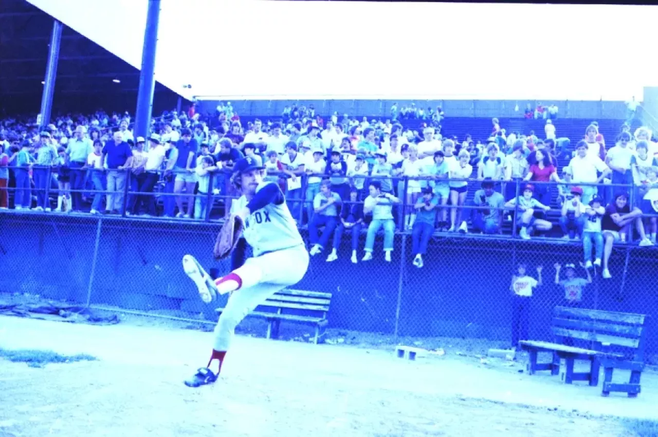 Pitcher Mark &#147;The Bird&#148; Fidrych in action.