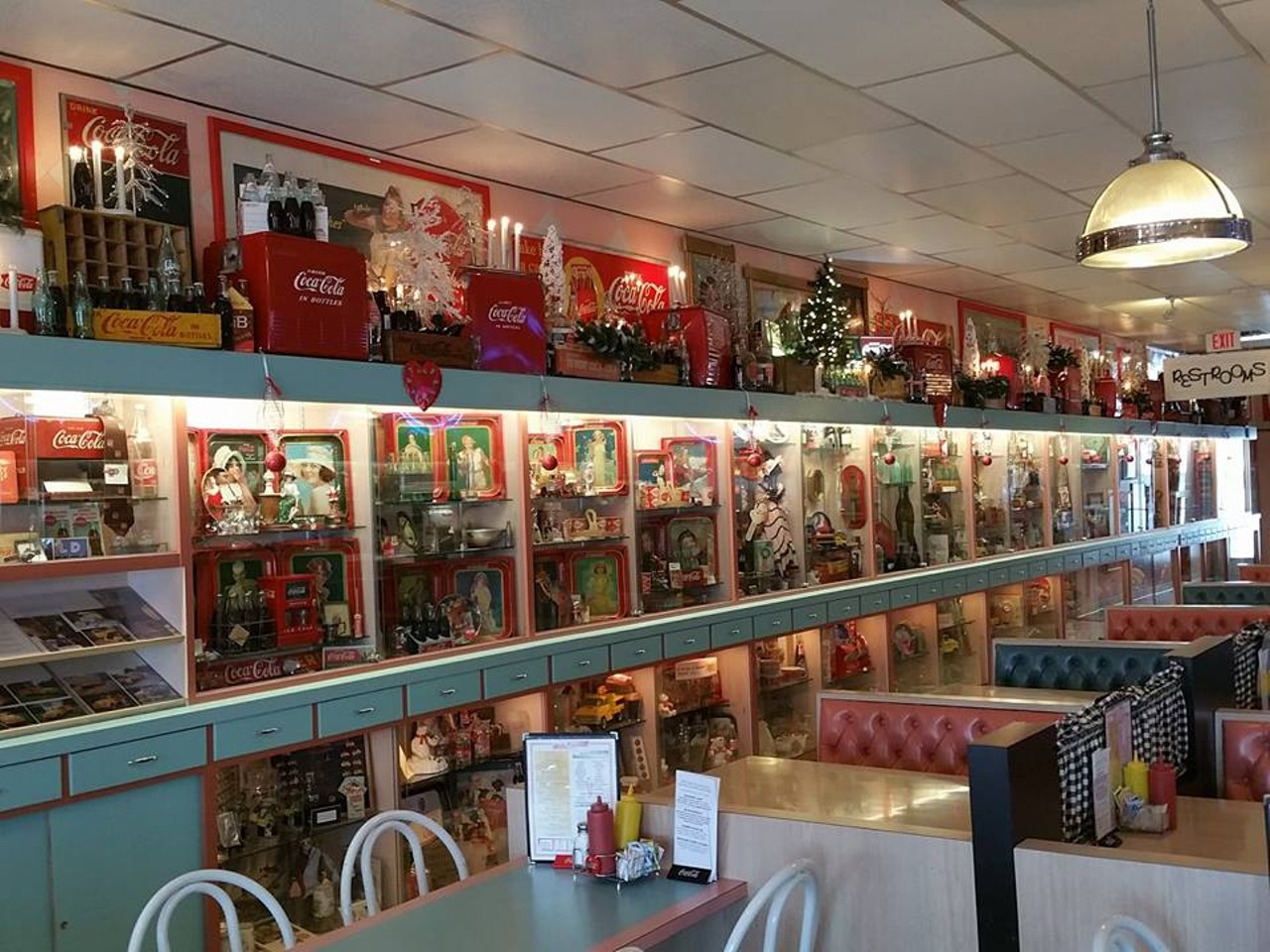  Dawson & Steven&#146;s Classic 50&#146;s Diner
Grayling, MI
The combination of a museum and diner features Michigan&#146;s largest collection of Coca-Cola memorabilia. The museum/diner is also known for it&#146;s 50s style interior.
Photo via Facebook: Dawson & Stevens Classic Diner