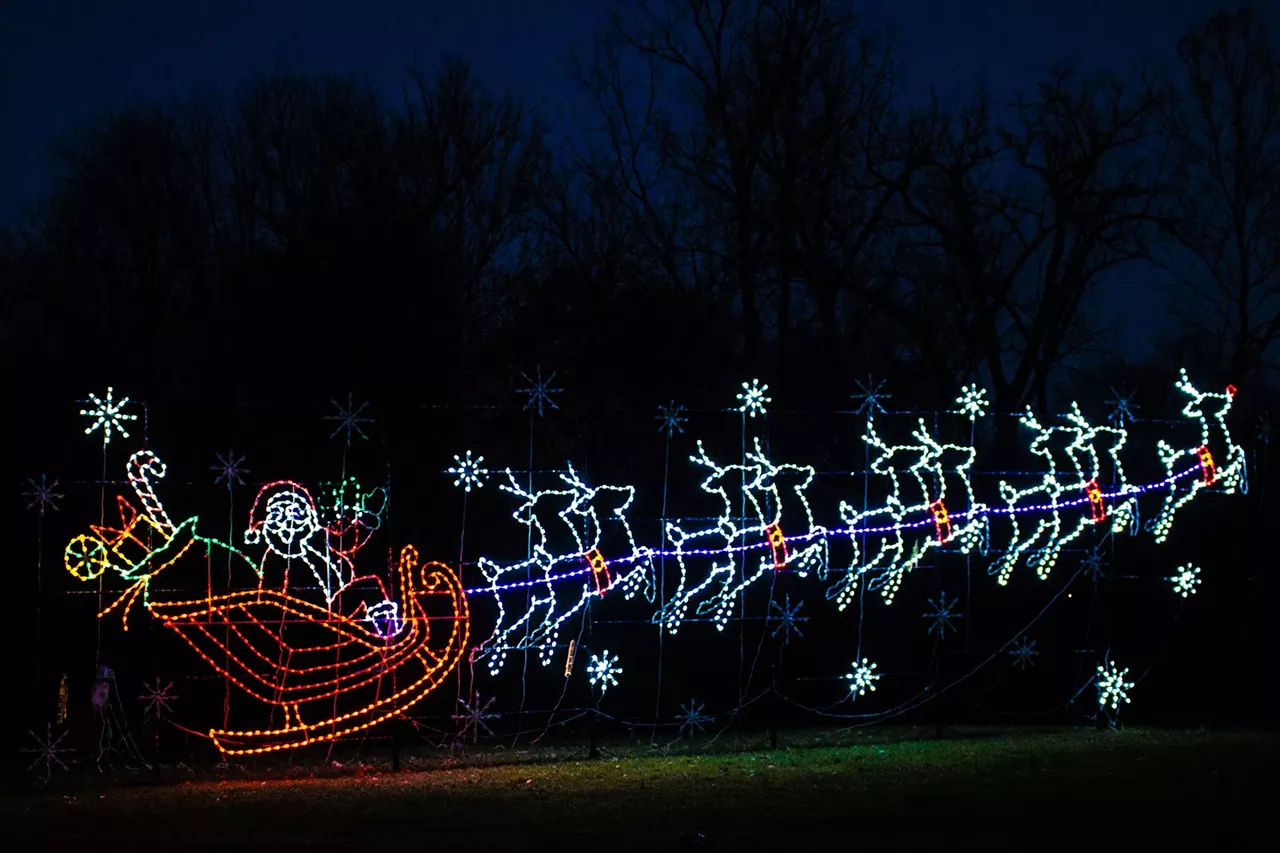 Wayne County Lightfest 7651 Merriman Rd., Westland Wayne County Lightfest is the Midwest's largest and longest drive-through light show, featuring more than 47 giant animated holiday themed displays. The entrance for the Lightfest is on Merriman Road.